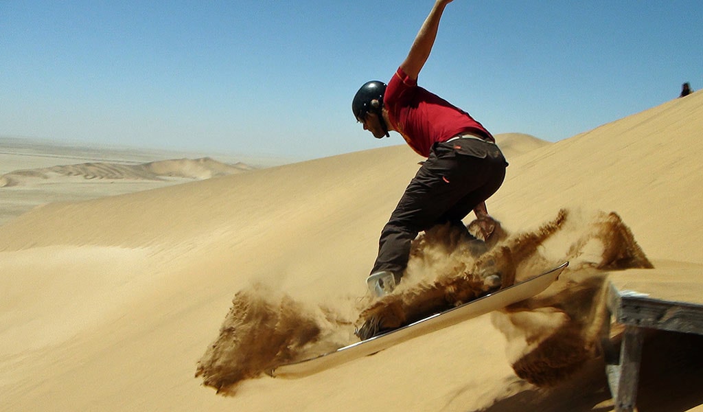 Sandboarding