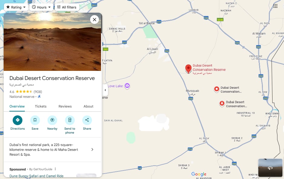 Dubai Desert Conservation Reserve