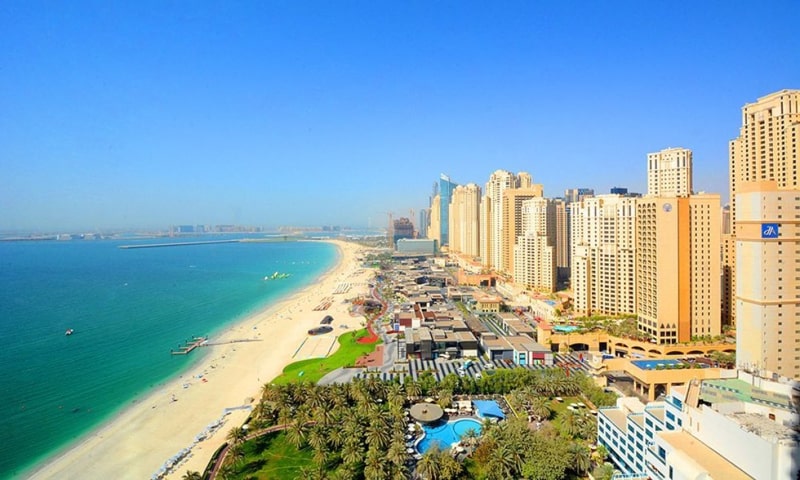 Jumeirah Beach Residence or JBR