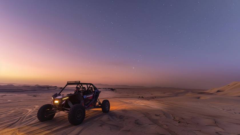 Dune Buggy at Night