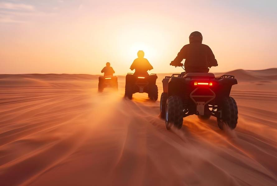Red Dunes vs Other Desert Areas in Dubai for Quad Biking