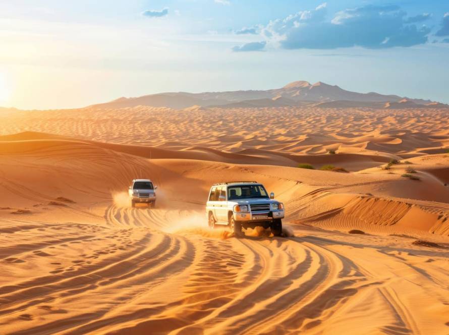 Can Tourists Drive During Desert Safari?