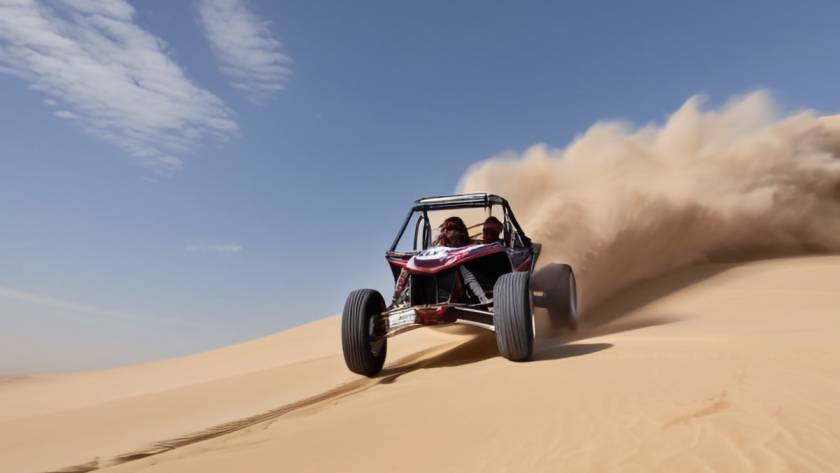 What Happens During a 1-Hour Dune Buggy Ride in Dubai Desert