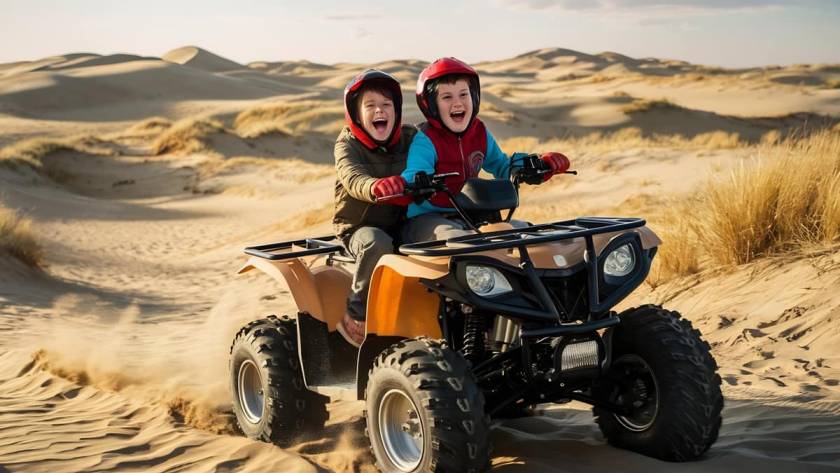 Can Kids Join a Dune Buggy Ride in Dubai as Passengers?