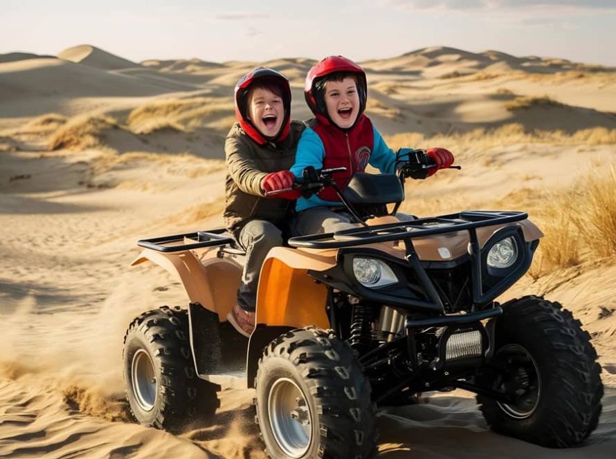 Can Kids Join a Dune Buggy Ride in Dubai as Passengers?